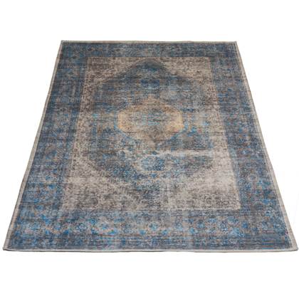 Veer Carpets - Vloerkleed Madel Groen/Blauw 200 x 290 cm