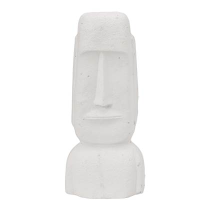 vtwonen Ecomix Sculpture Face Ornament - Egg White