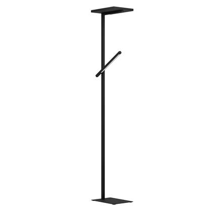 EGLO Carboneras Vloerlamp - LED;LED - 180 cm - Zwart - Dimbaar