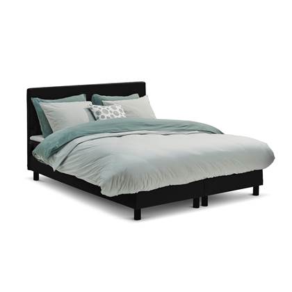 Beter Bed Basic Box Ambra vlak met gestoffeerd matras - 140 x 200 cm