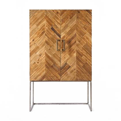 Riviera Maison Tribeca Bar Cabinet - 107.0x47.0x171.0 cm