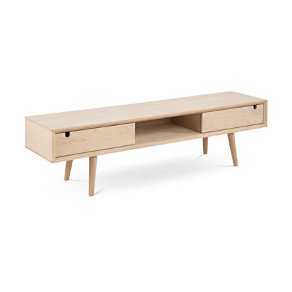 Lisomme Roosje houten tv meubel naturel - 160 x 43 cm