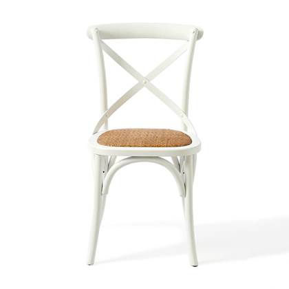 Riviera Maison Saint Etienne Dining Chair White - 50.0x50.0x98.0 cm