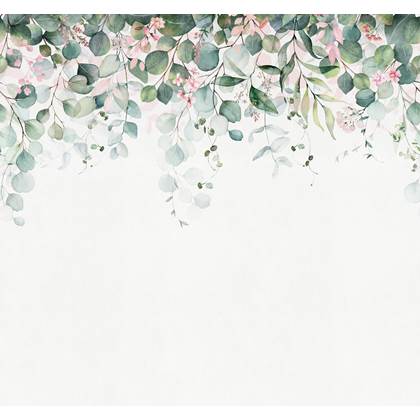 Art for the Home - Fotobehang - Botanical Cascade - Blush - 280x300cm