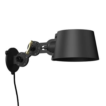 Tonone Bolt Sidefit Mini wandlamp met stekker Smokey Black