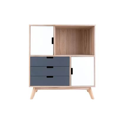 Leitmotiv - Cabinet Snap duo doors & drawers