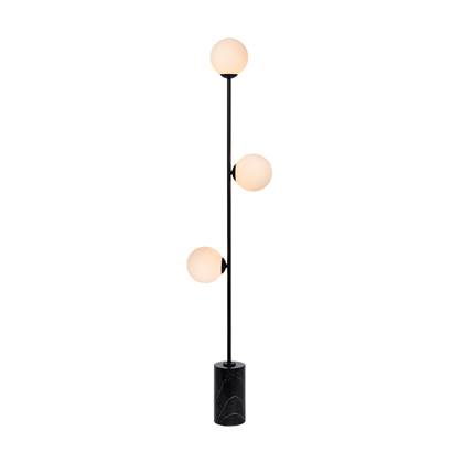 Atmooz Vloerlamp Jamundi G9 | 3.5W Zwarte Staande Lamp