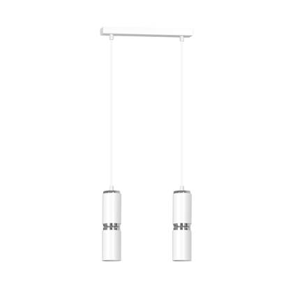 Emibig - Hanglamp Modesto 2 Wit 40 cm .
