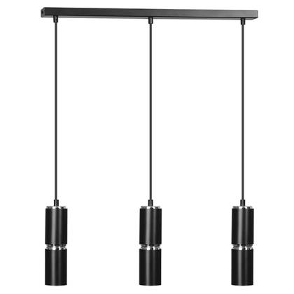 Emibig - Hanglamp Modesto 3 Zwart 60 cm .