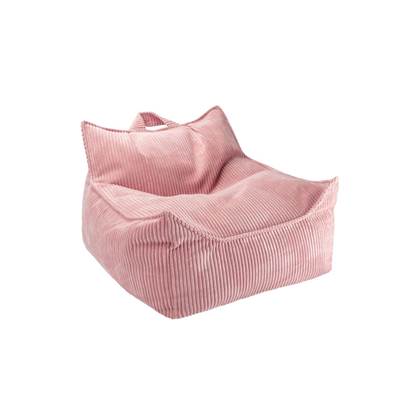 Wigiwama Beanie - Zitzak - Pink Mousse - roze - EPS-parels - ribfluwee