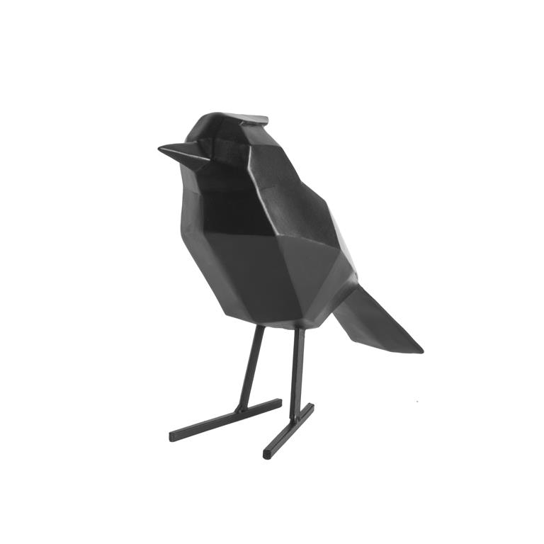 Present time Bird Decoratief Object Zwart
