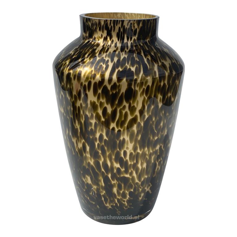 Vase The World Hudson Gold Cheetah Vaas