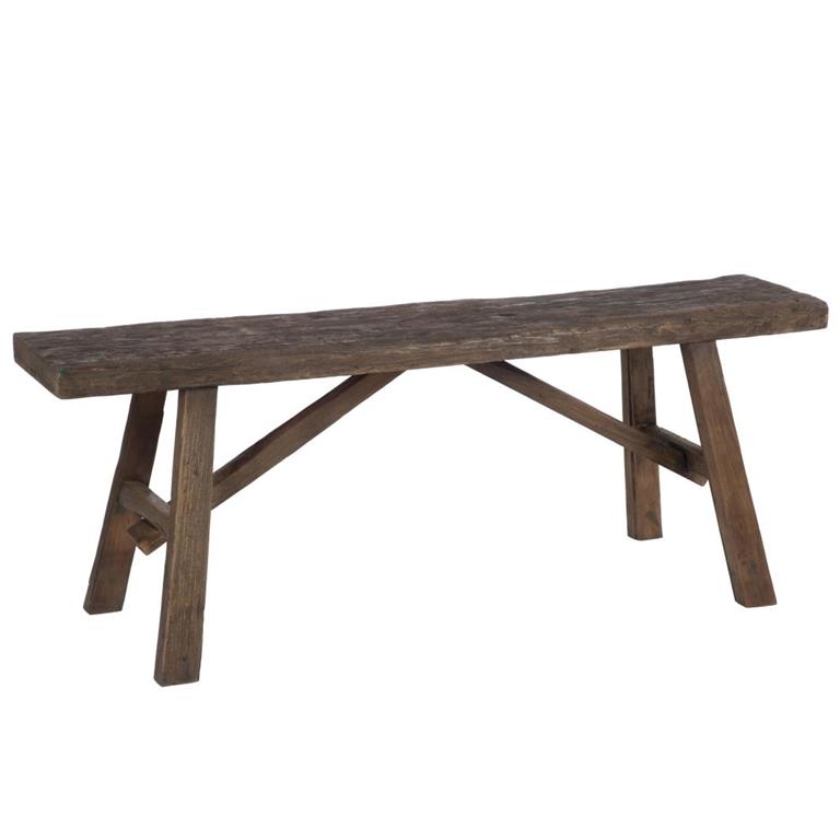 Duverger ® Cozy bench Zitbank bruin hout