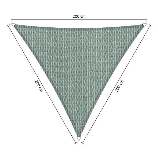 Shadow Comfort driehoek 2x2x2m Country Blue