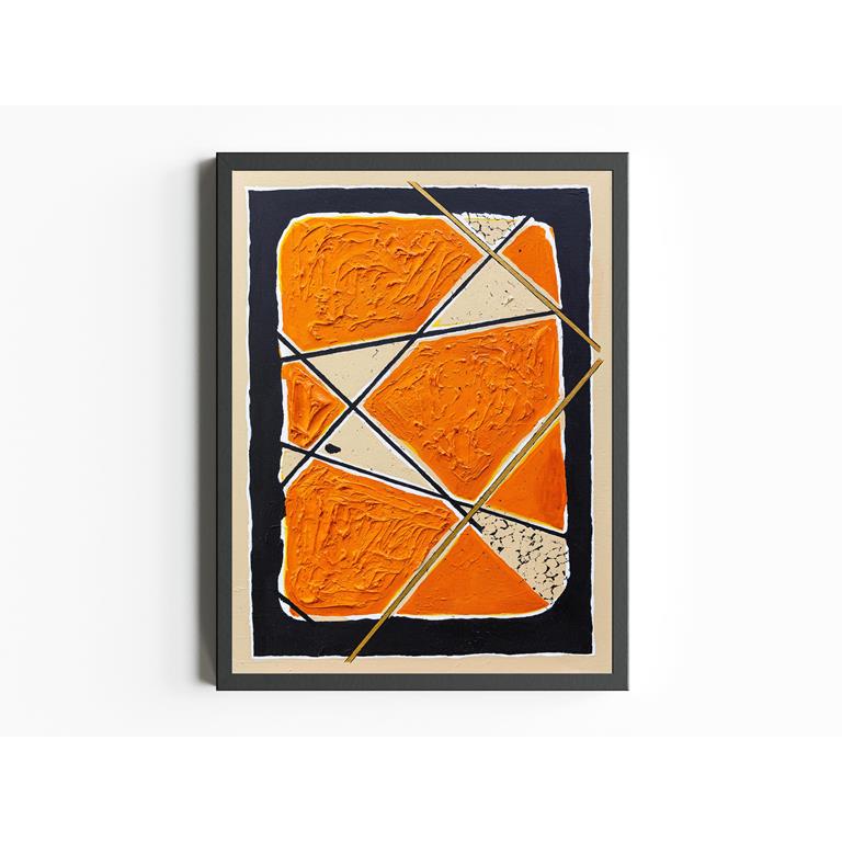 Atelier Andrea Art Print Connected Orange