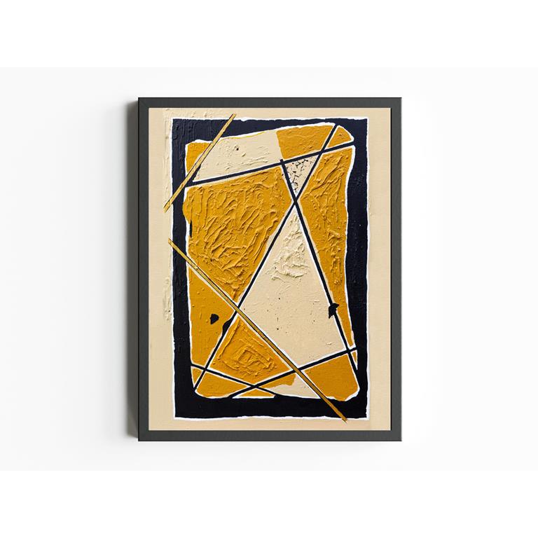 Atelier Andrea Art Print Connected Yellow