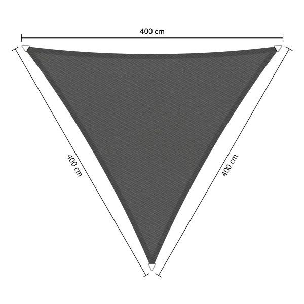 Shadow Comfort waterafstotend driehoek 4x4x4 m Vintage grey