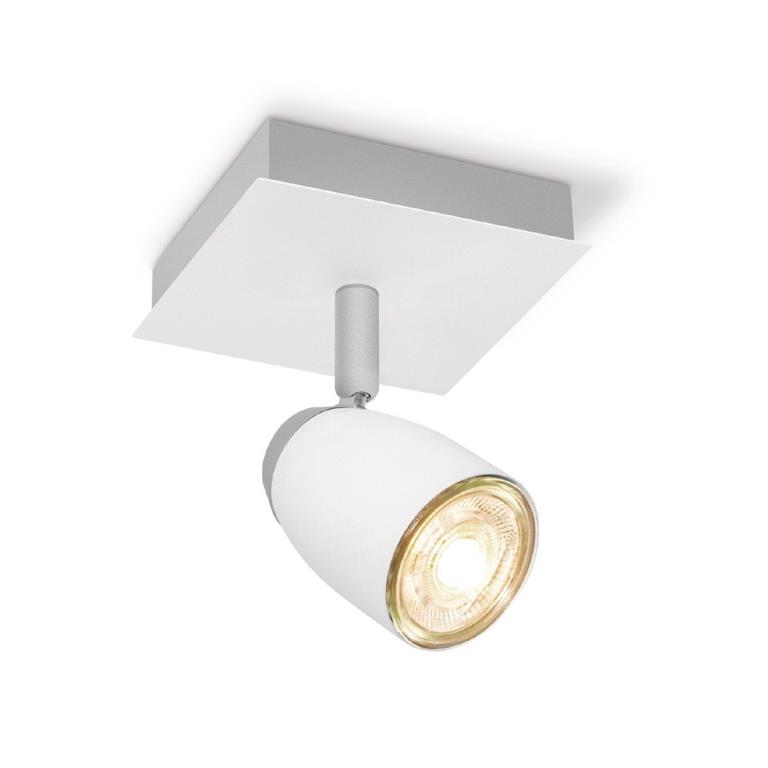 Home Sweet Home LED opbouwspot Gina 11 5 cm wit