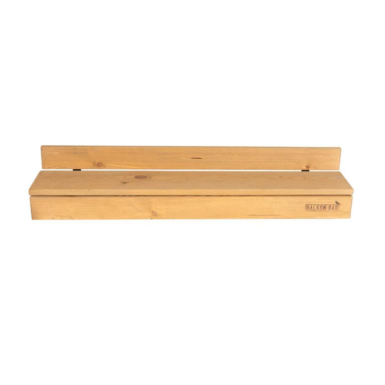 Balkonbar -Mini Pine Rectangular Low