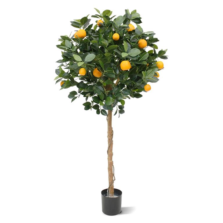 Maxi Fleur kunstplanten Sinaasappel kunstboom op stam 120cm