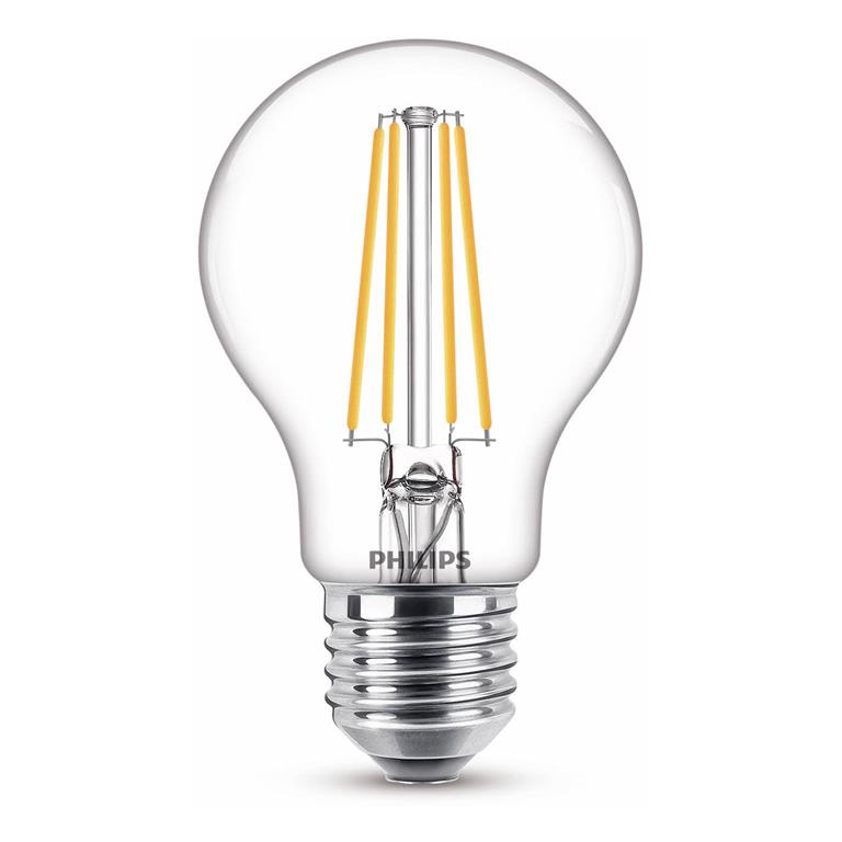 Philips LED filament standaard lamp helder niet dimbaar (6-pack) E2…
