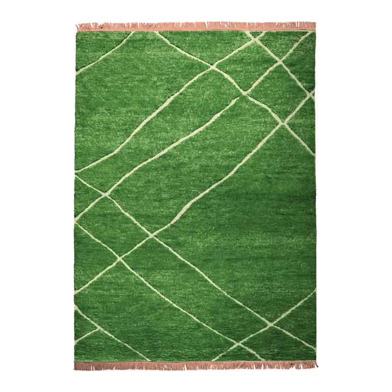 HKliving Hand Knotted Vloerkleed Grass