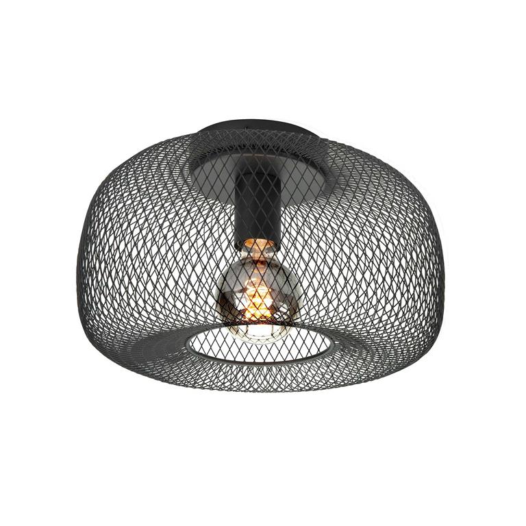 Highlight Plafondlamp Honey Ø 32 Cm Zwart