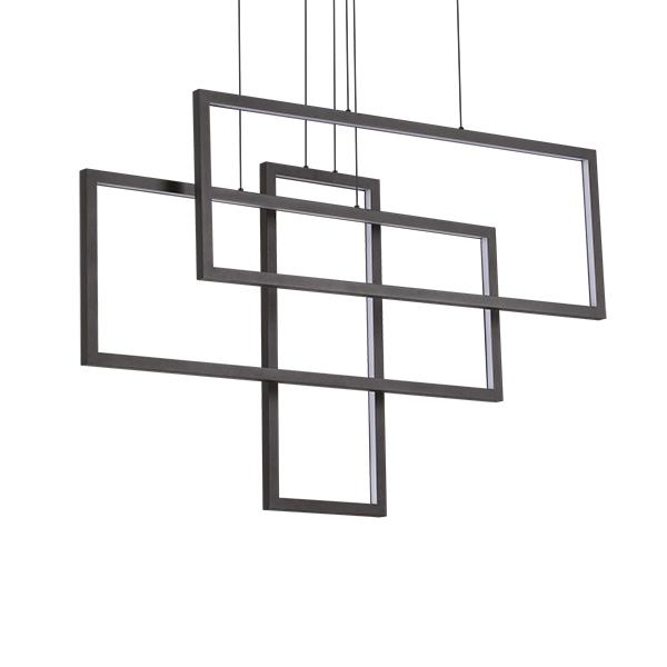 Ideal Lux Hanglamp modern Metaal Zwart