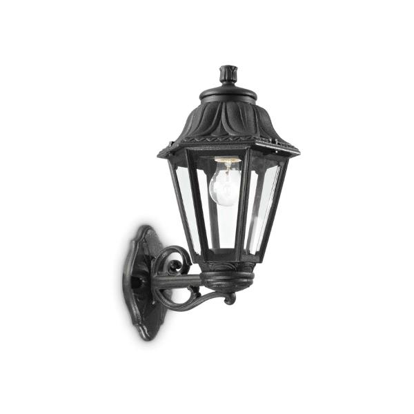 Ideal Lux Wandlamp modern Metaal Zwart