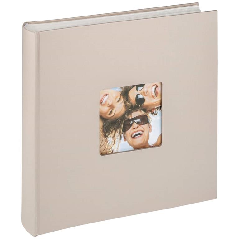 Walther Design Fotoalbum Fun 100 pagina's 30x30 cm beige