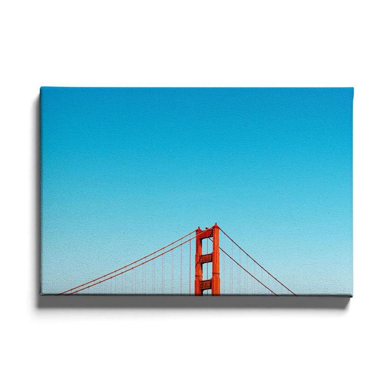Walljar.com Walljar Schilderij Canvas Golden Gate Bridge II