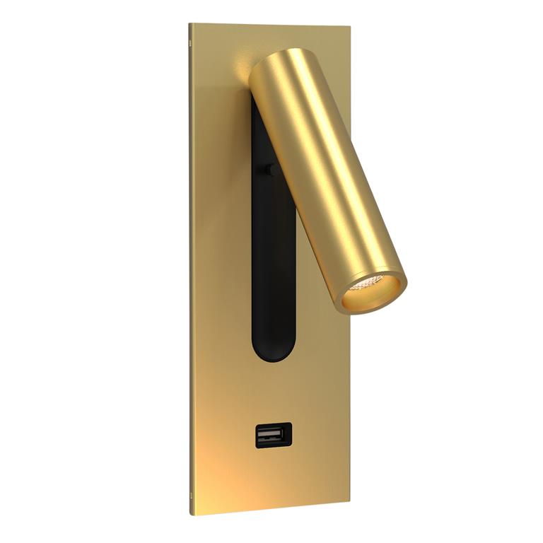Astro Fuse LED USB IWL 2700K mat goud