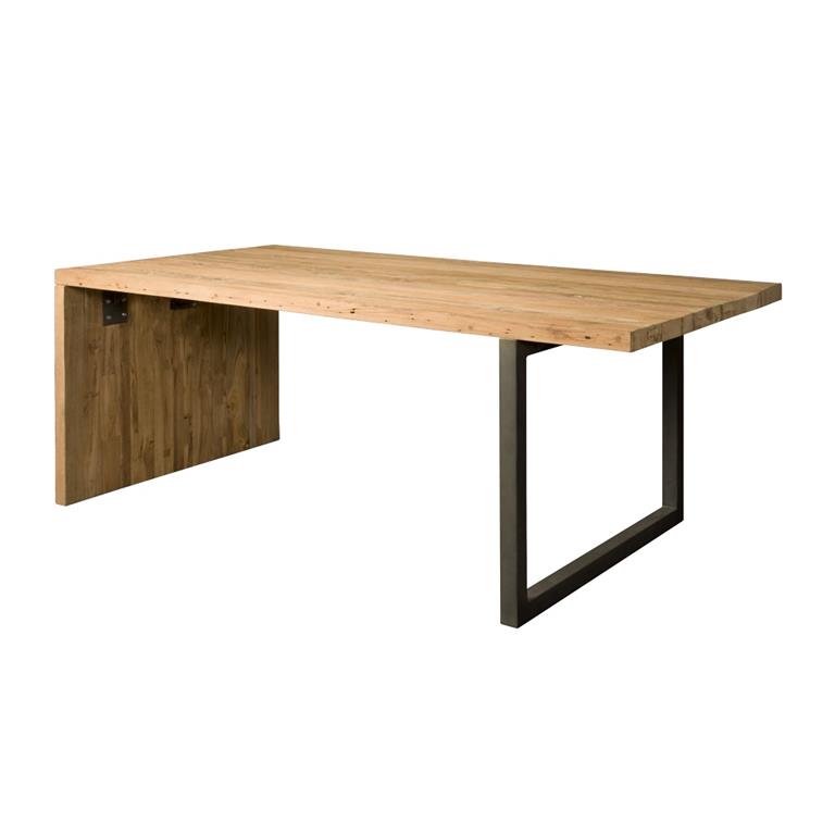 Tower Living | Lucca Eettafel | Teakhout (gerecycled) | Bruin | 90 x