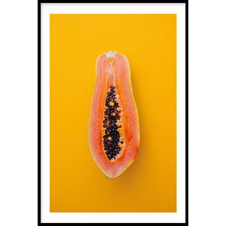 Walljar.com Walljar Poster met lijst Papaya
