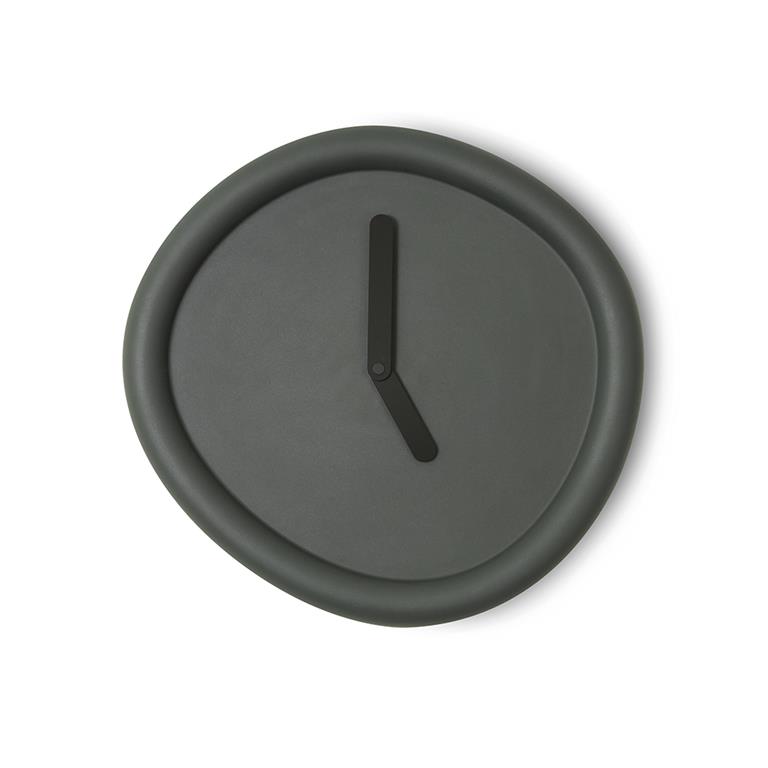 Werkwaardig Round Clock Deepgreen