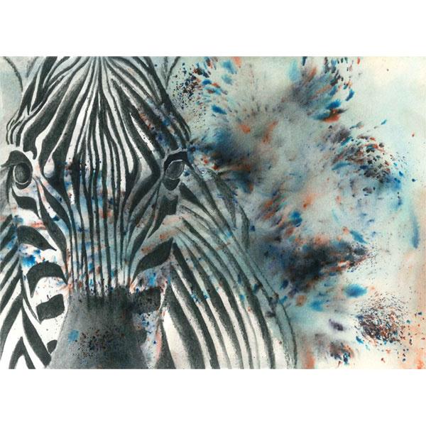 Sweet Living Canvas Schilderij Zebra B120 x L80 cm