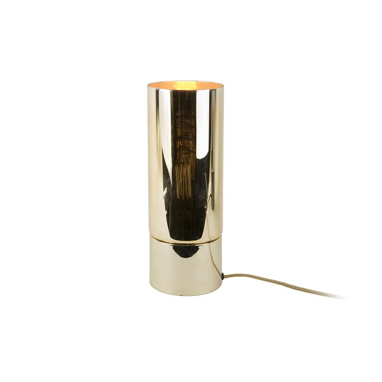 Leitmotiv Tafellamp Lax Goud Spiegel finish 32x12cm