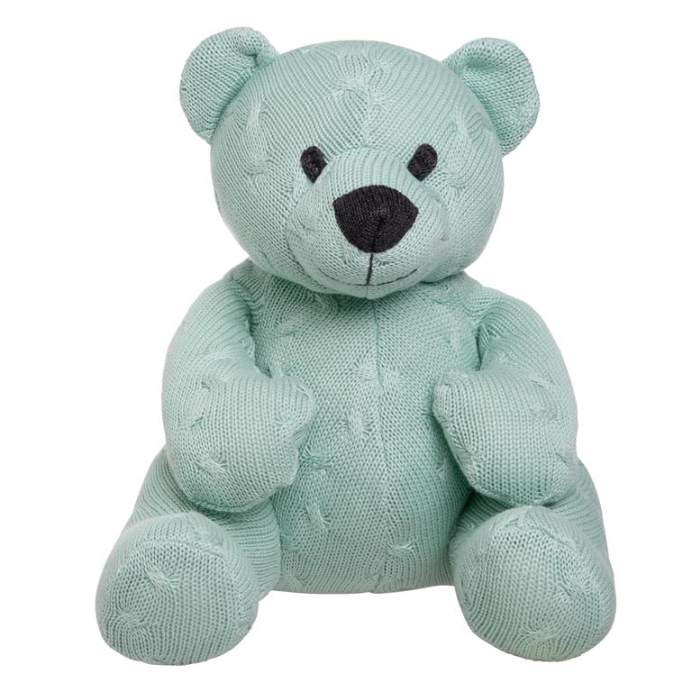 Baby's Only Knuffelbeer Cable Mint 35 cm