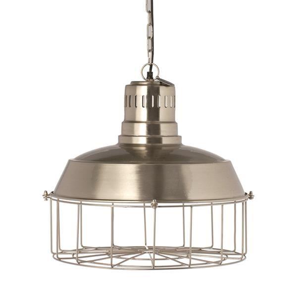 Riverdale hanglamp Milton silver 41 cm