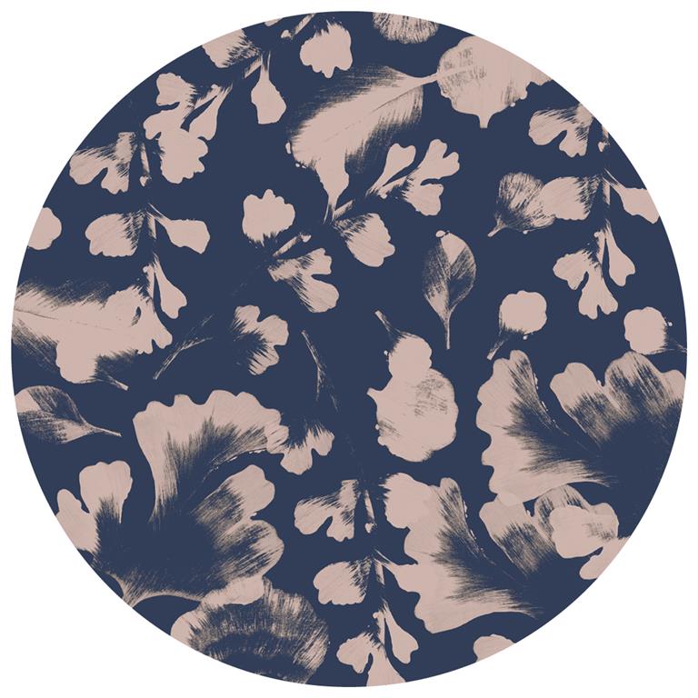 Seemly | Dried Flowers Dark Muurcirkel