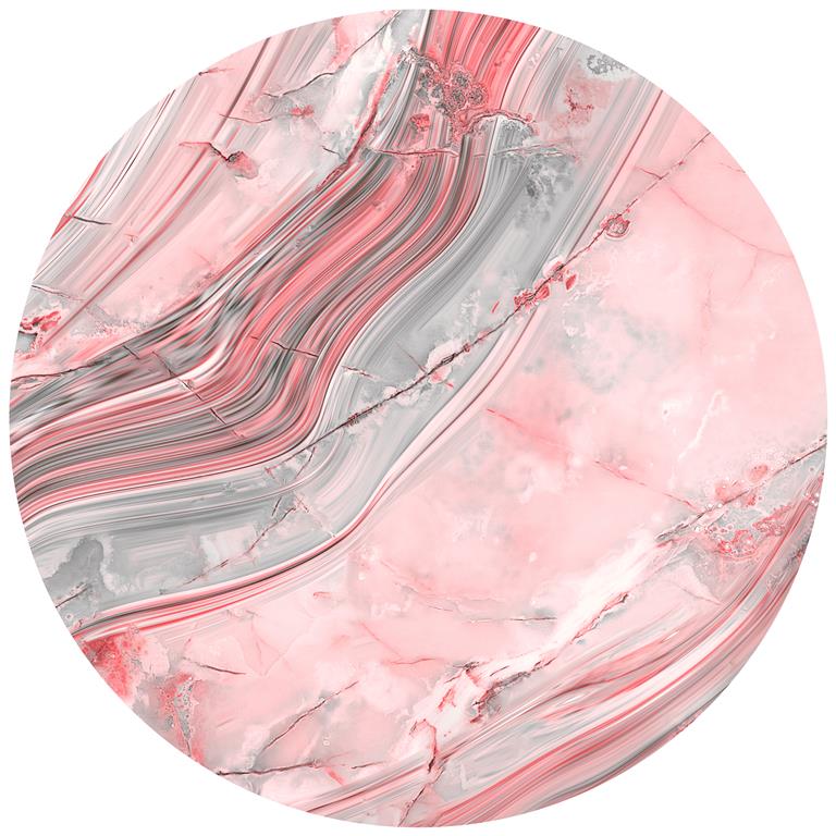 Seemly | Marble Pink Muurcirkel