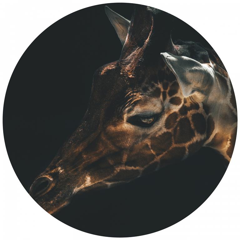 Seemly | Giraffe Muurcirkel