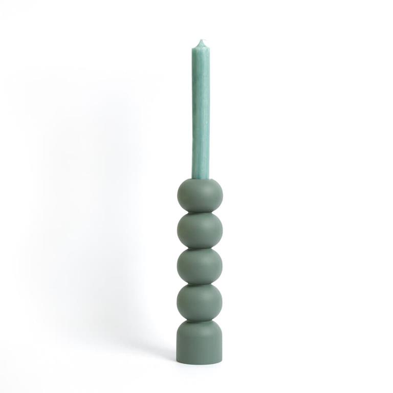 LEMON LILY Candleholder 3-in-1 high Green