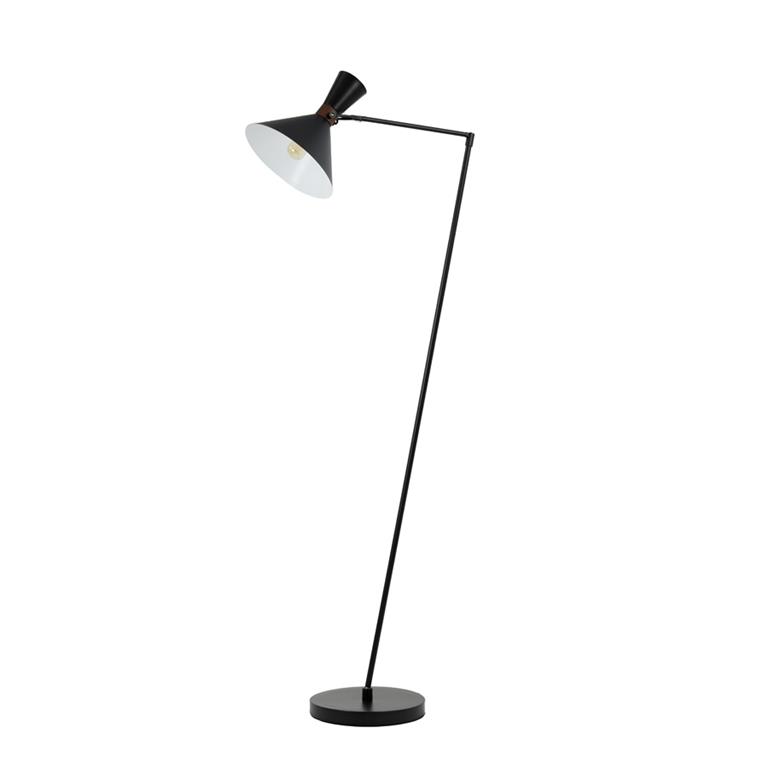 Vtwonen Light & Living Vloerlamp HOODIES 70x28x194 Zwart
