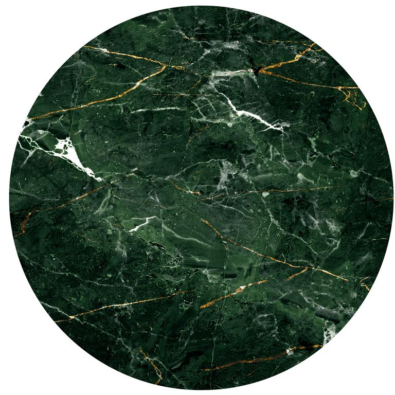 Seemly | Marble Green Muurcirkel