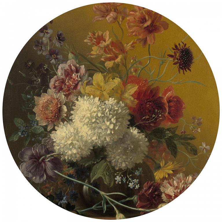 Seemly | Stilleven met bloemen G.J.J. van Os Muurcirkel