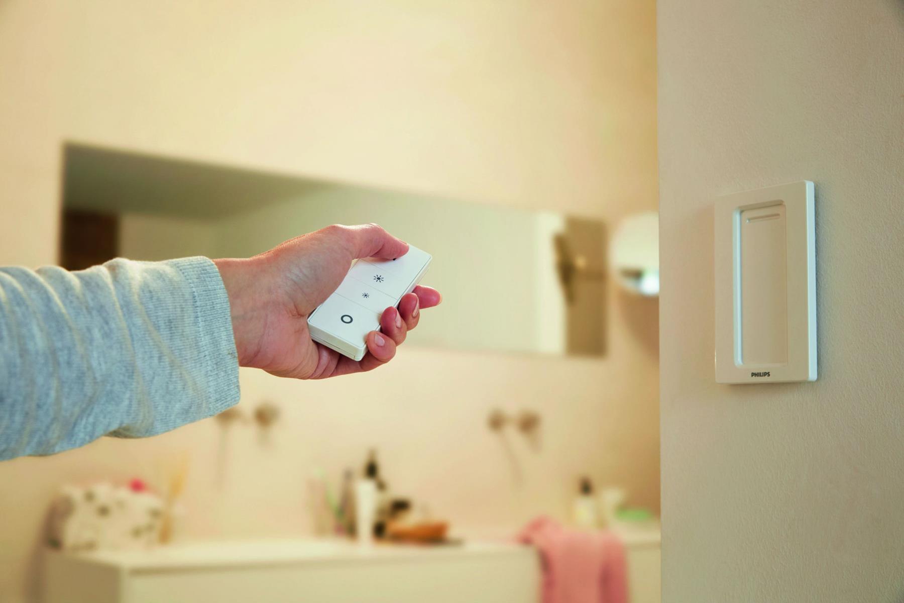 Philips Hue lampen bedienen met dimmer switch