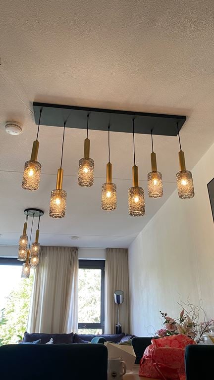Lucide CORALIE Hanglamp - Mat Goud | Messing