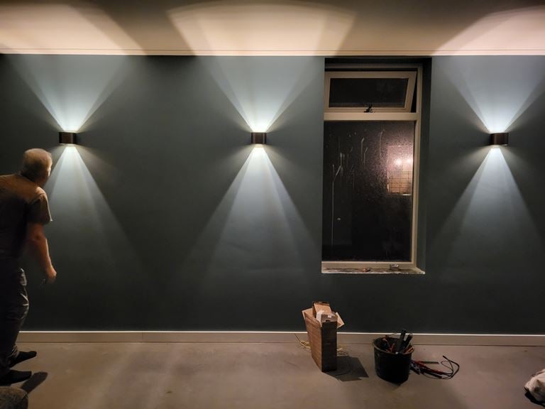 Lucide XIO Wandlamp - Roest bruin