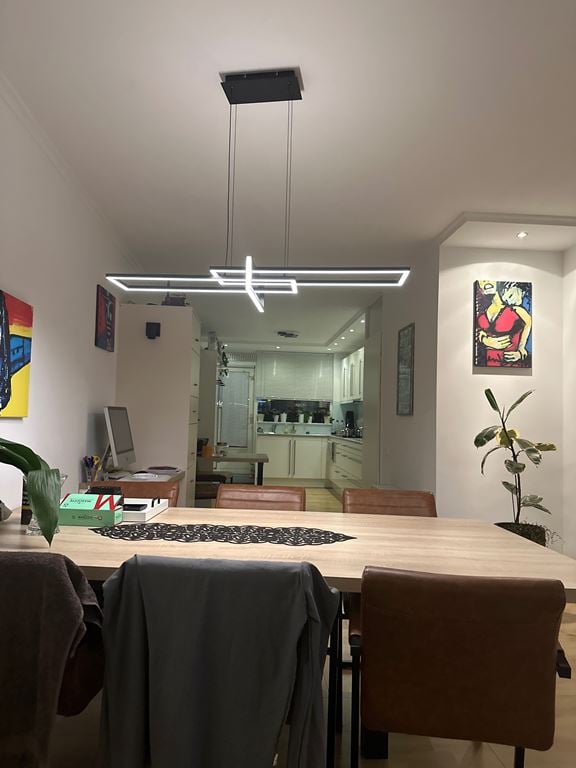 Trio Leuchten Salinas Hanglamp SMD LED 34W Zwart